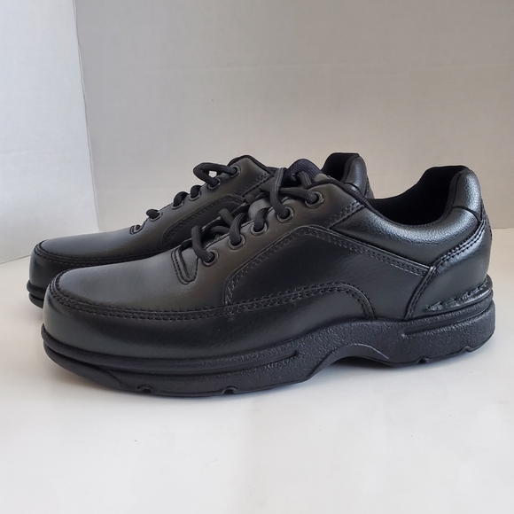 Rockport Men's Eureka Walking Shoe, Black, 6.5 - Picture 2 of 8